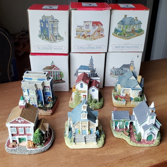 Liberty Falls Accents Liberty Falls Collection Set Of 6 Village